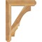 Ekena Millwork Balboa Craftsman Rough Sawn Bracket, Western Red Cedar, 4"W x 22"D x 30"H BKT04X22X30BOA04RWR - alternate 2